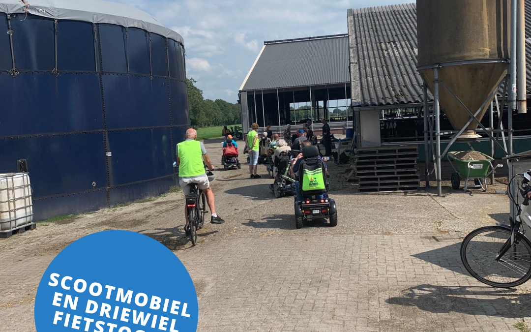 Scootmobiel en driewielfietstocht op 6 mei in Meppel