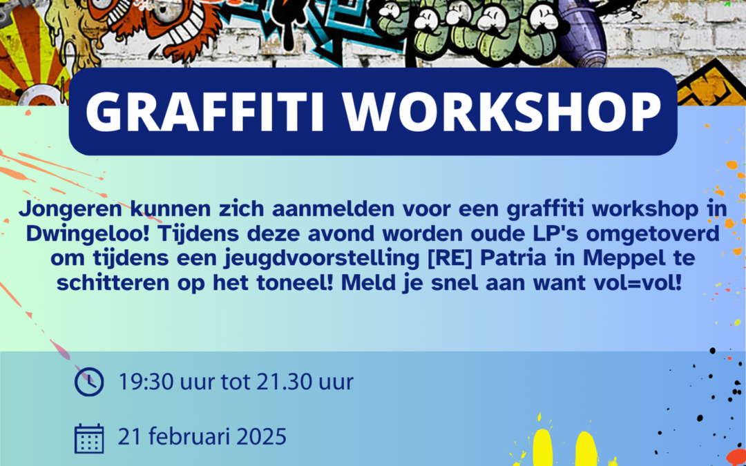 Graffiti Workshop voor jongeren