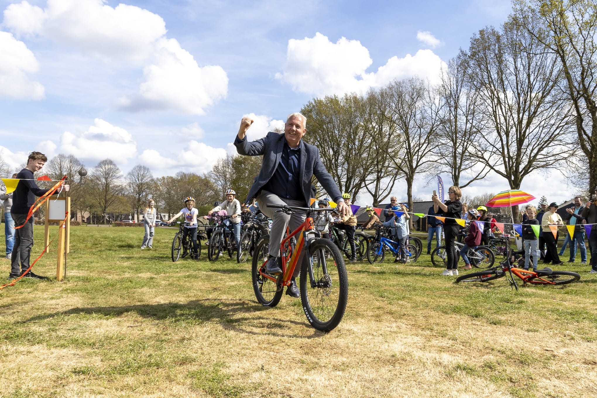 Opening pumptrackbaan dwingeloo