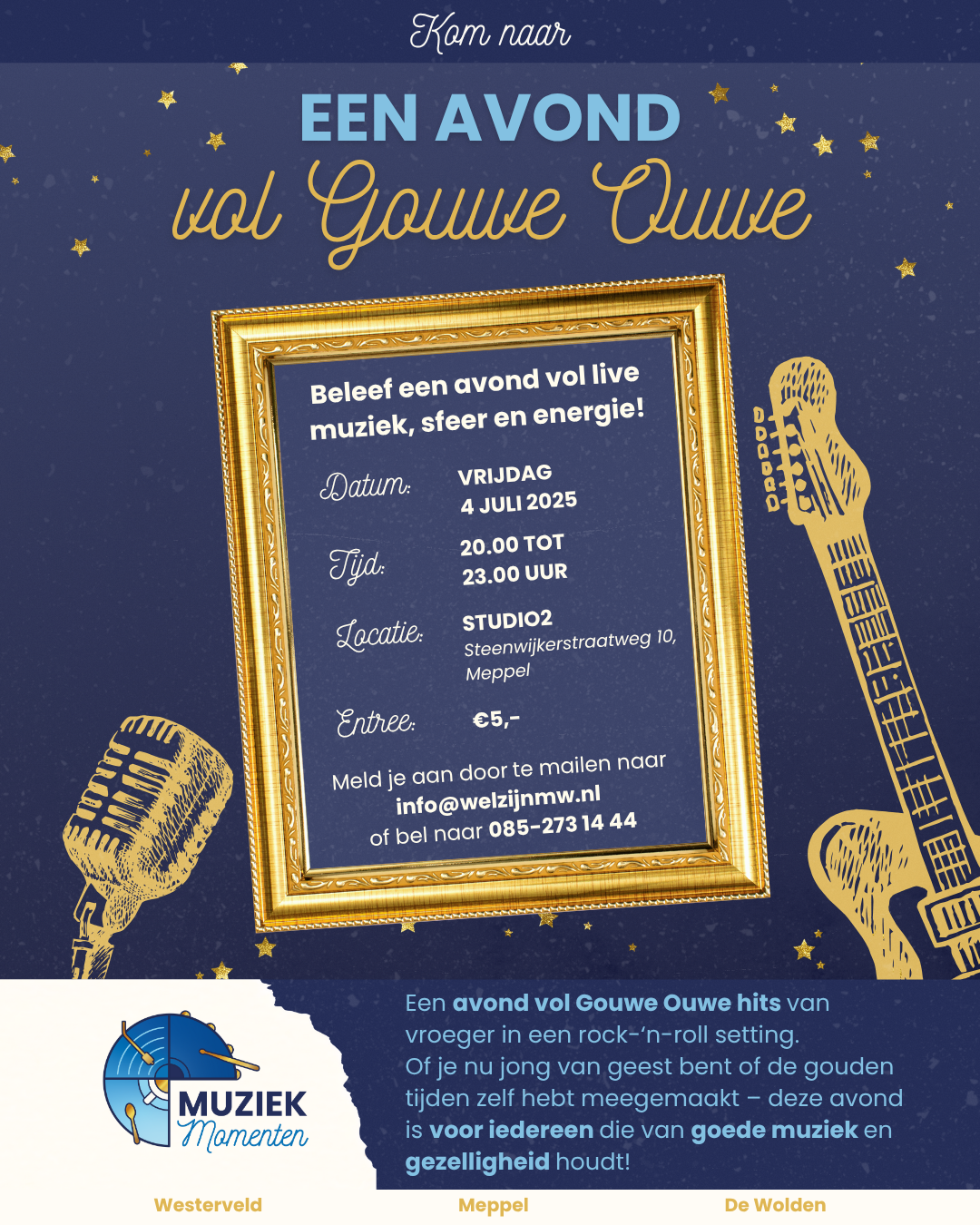 Een avond vol gouwe ouwe Muziekmomenten