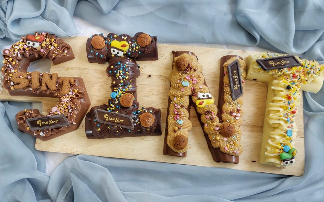 chocolade spuiten met jonge mantelzorgers uit Westerveld