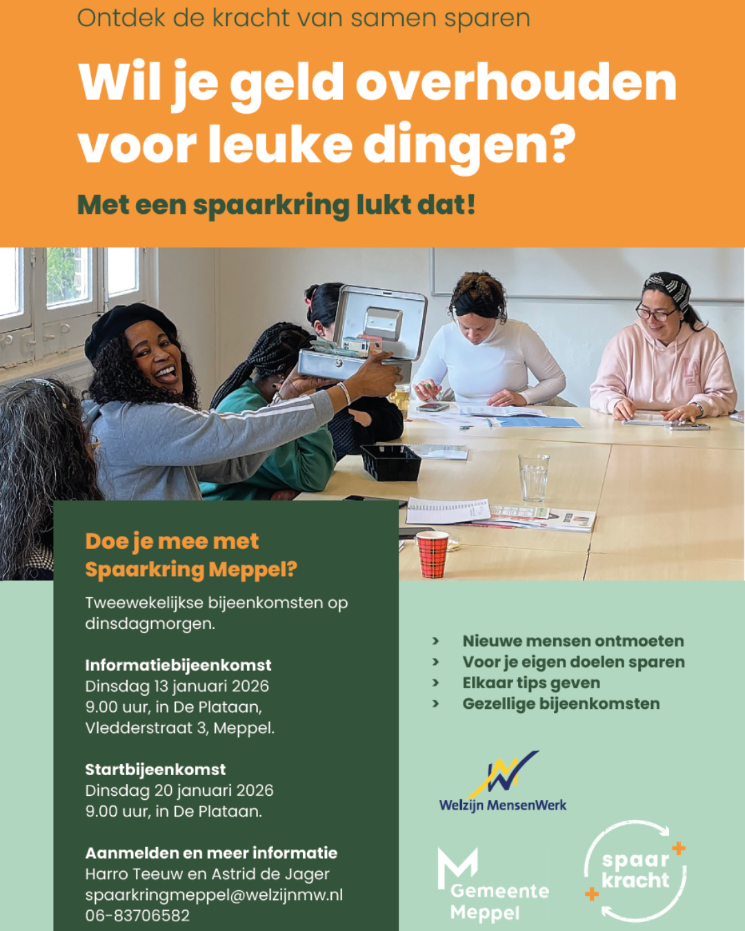 Spaarkring Meppel 2026 flyer